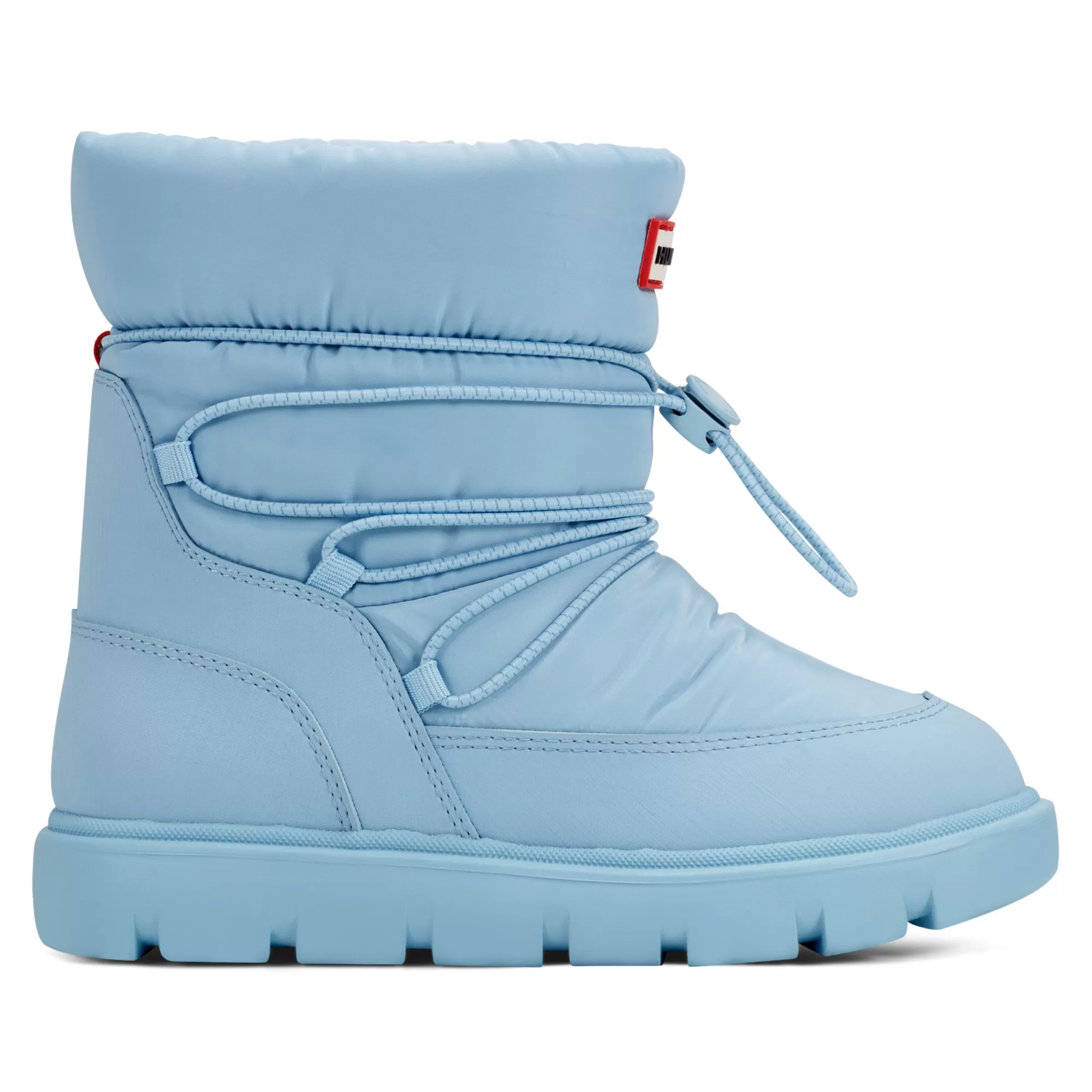 Hunter Big Kids Cozy Lug Sole Insulated Waterproof Snow Boots LightBlue New