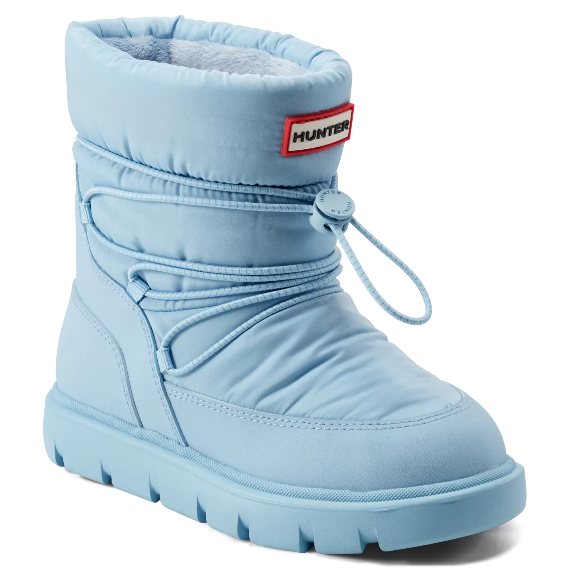 Hunter Big Kids Cozy Lug Sole Insulated Waterproof Snow Boots LightBlue New