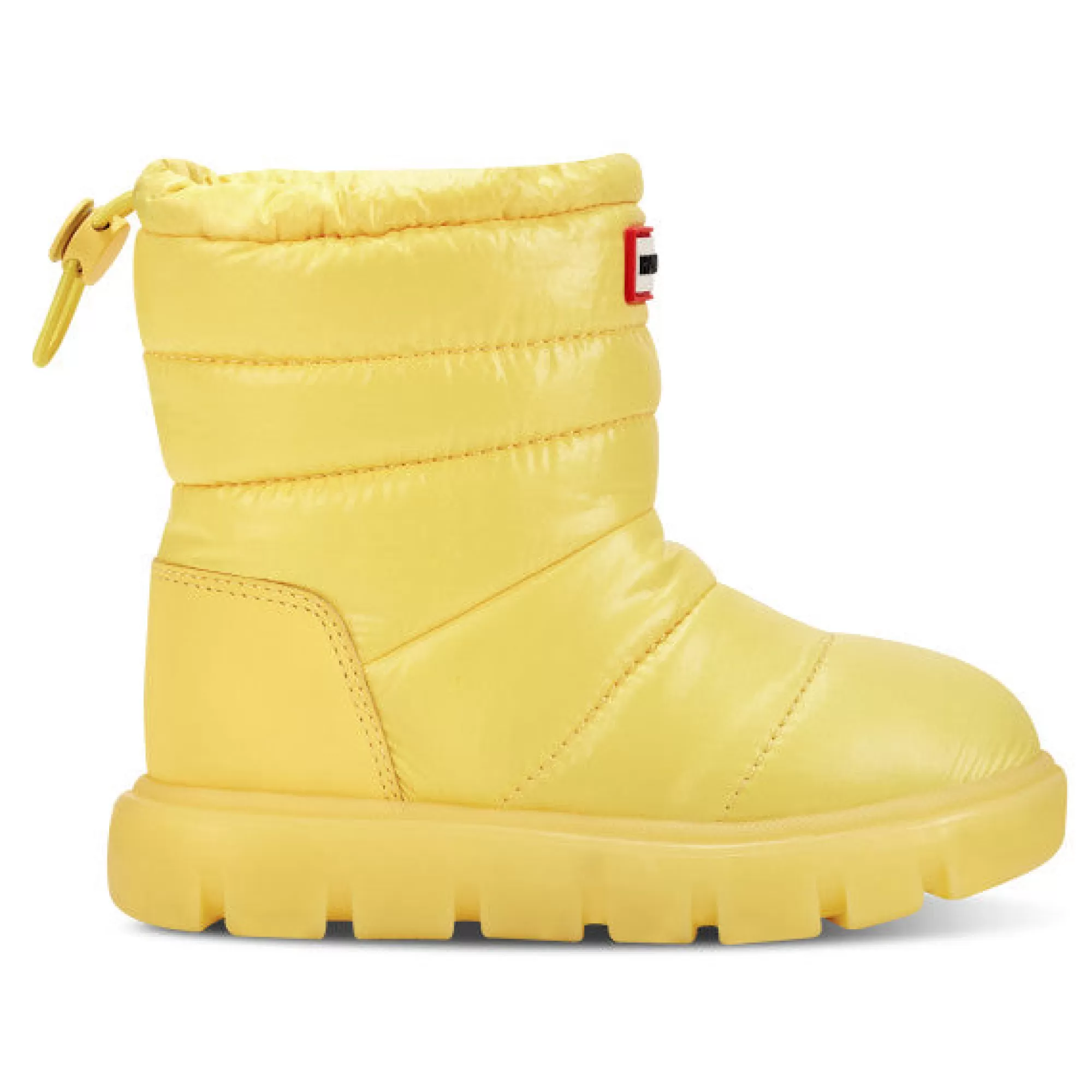 Hunter Big Kids Cuddle Lug Sole Insulated Waterproof Snow Boots Yellow Best