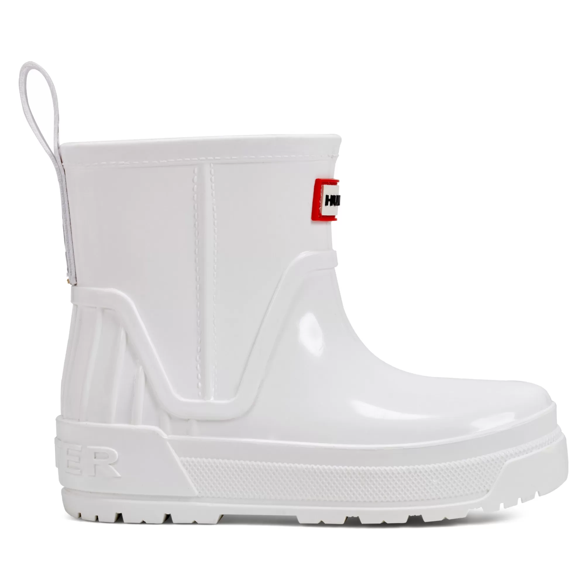 Hunter Big Kids Grace Waterproof Rain Boots White Sale