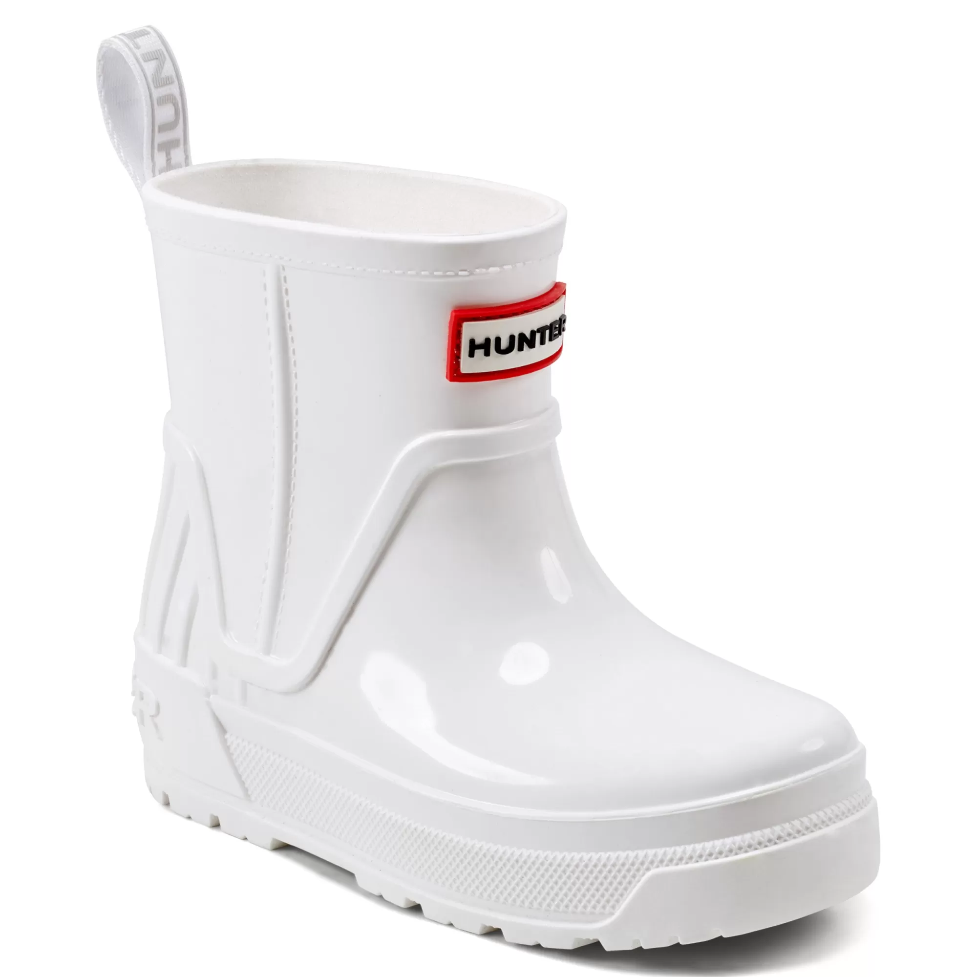 Hunter Big Kids Grace Waterproof Rain Boots White Sale