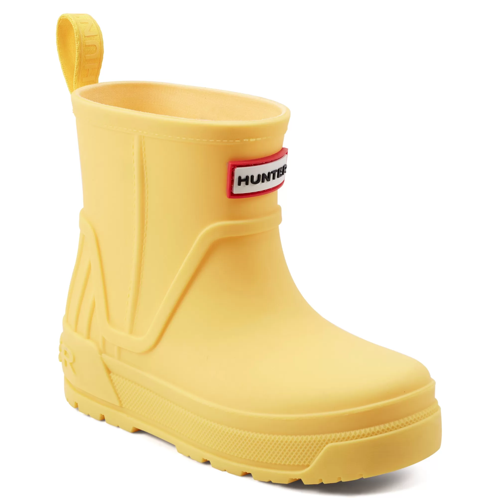 Hunter Big Kids Grace Waterproof Rain Boots Yellow Clearance