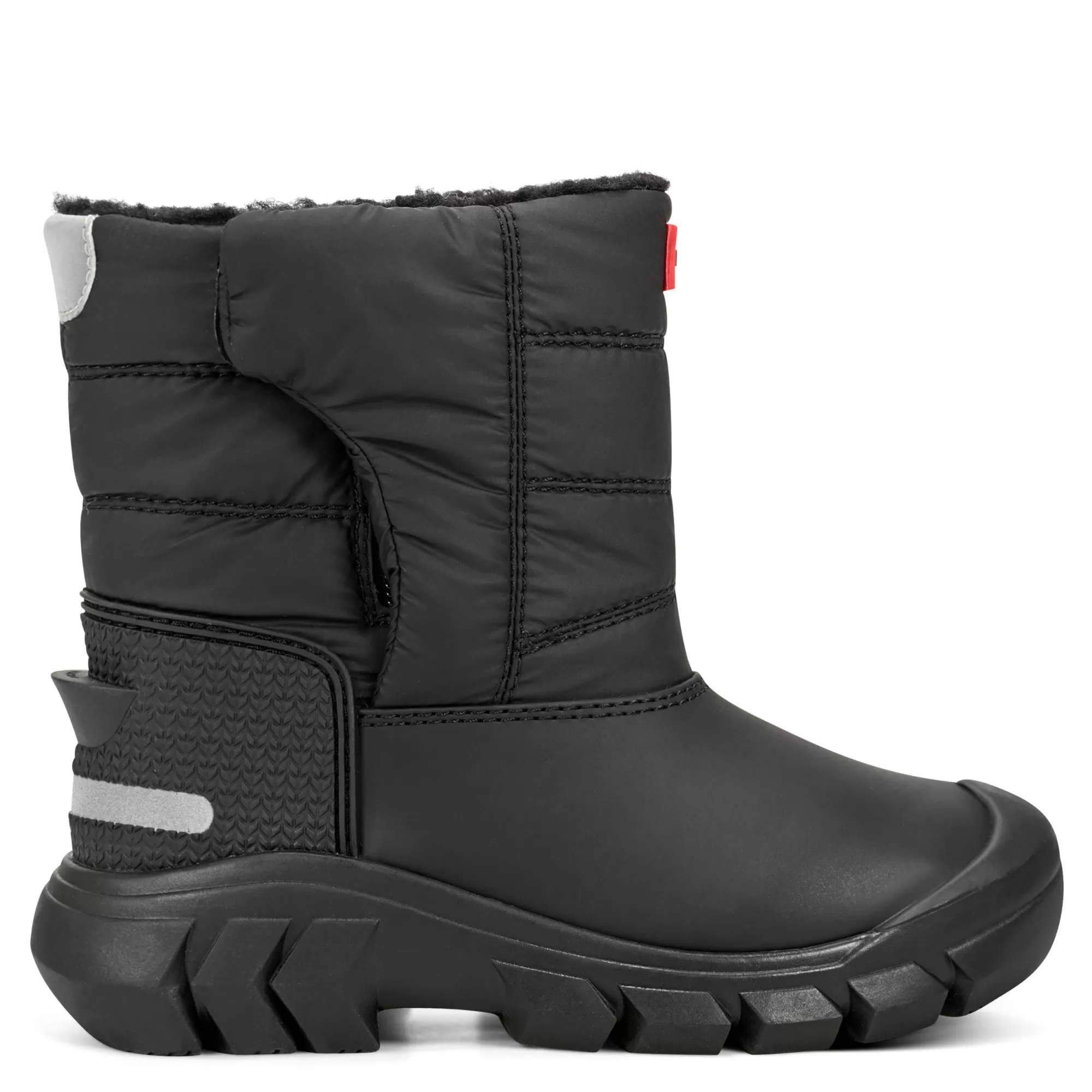 Hunter Big Kids Intrepid Lug Sole Insulated Snow Boots Black Best