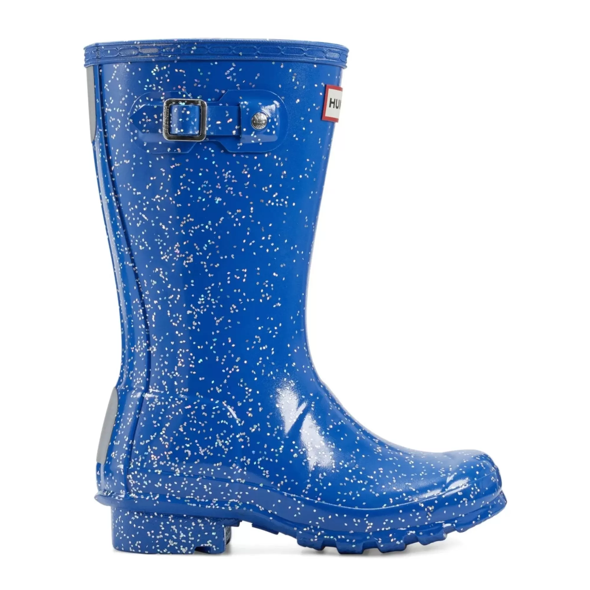 Hunter Big Kids Original Giant Glitter Rain Boots CruiseBlue Shop