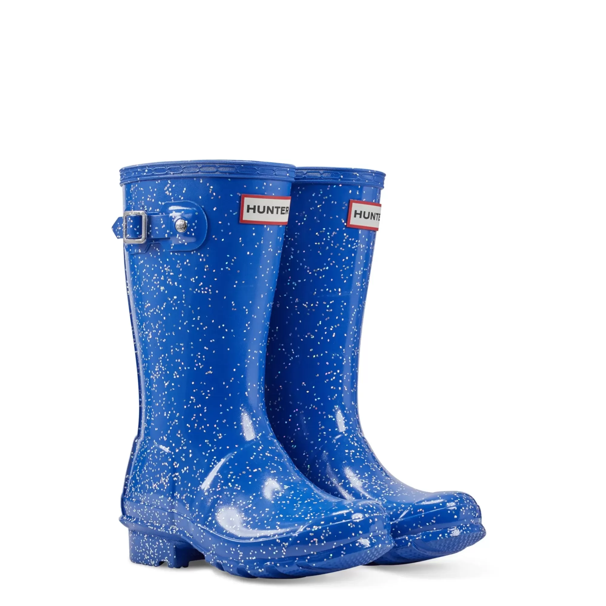 Hunter Big Kids Original Giant Glitter Rain Boots CruiseBlue Shop