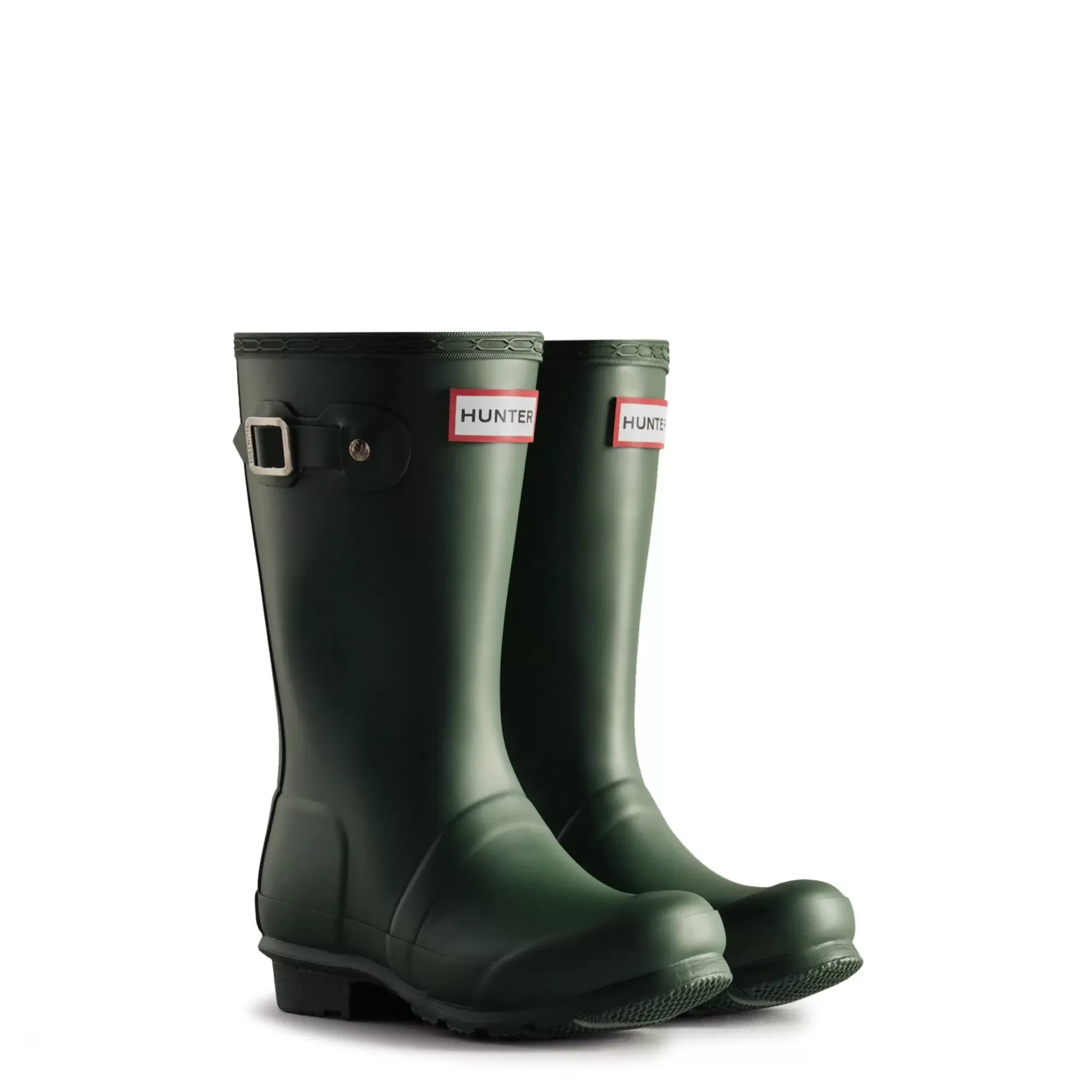 Hunter Big Kids Original Rain Boots HunterGreen Sale