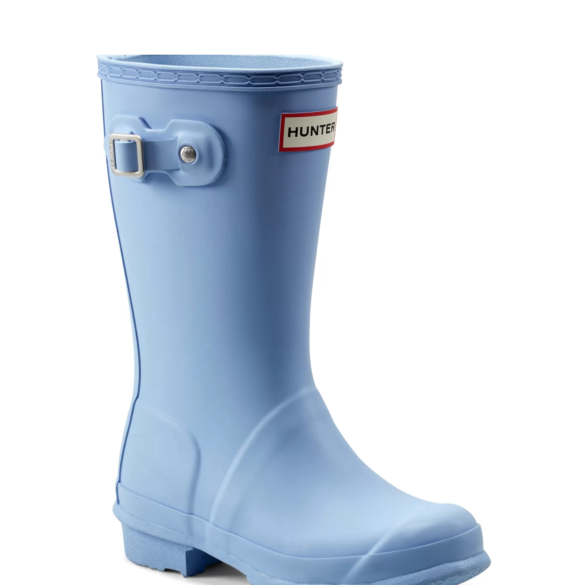 Hunter Big Kids Original Rain Boots LightBlue Clearance