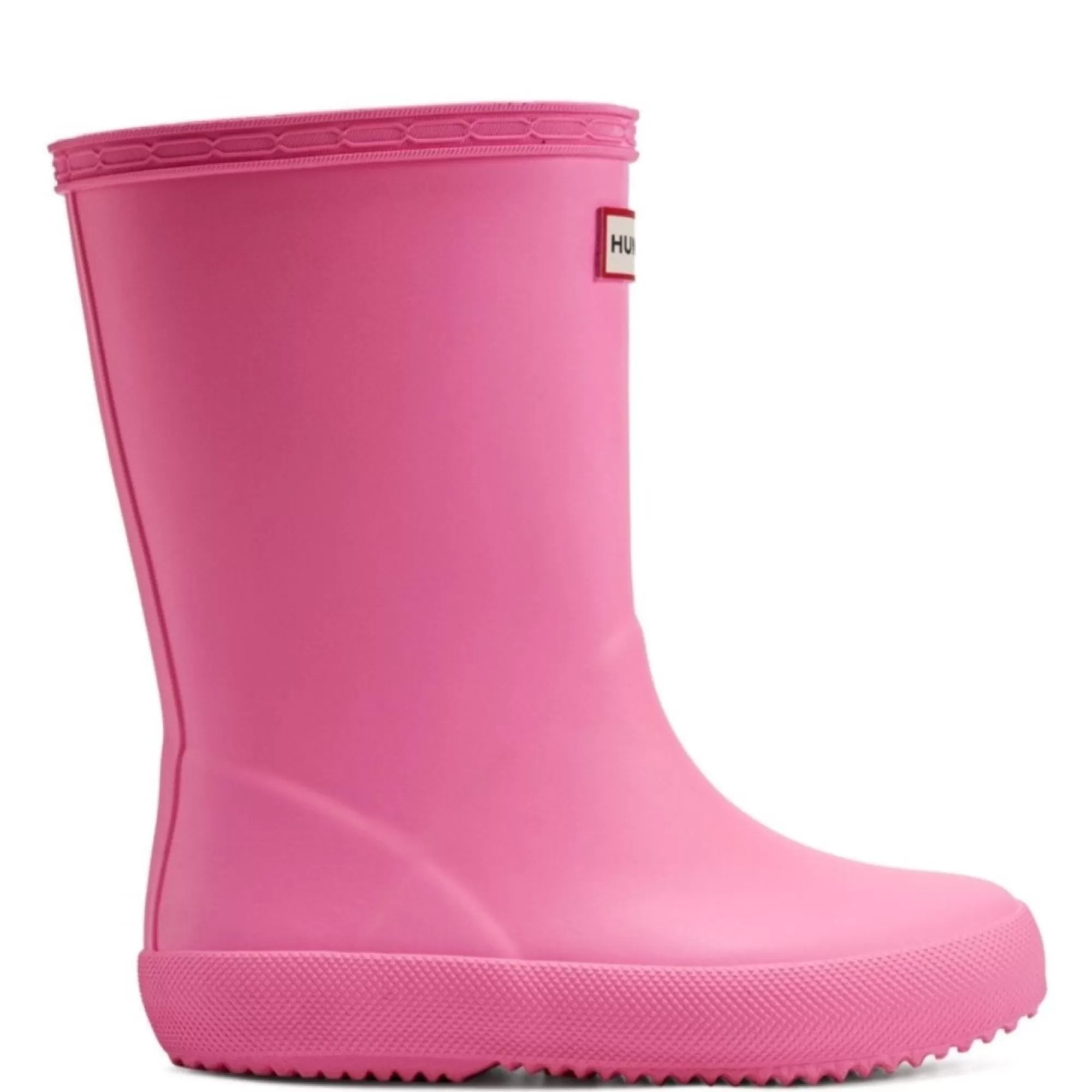 Hunter Kids First Classic Rain Boots HighlighterPink New