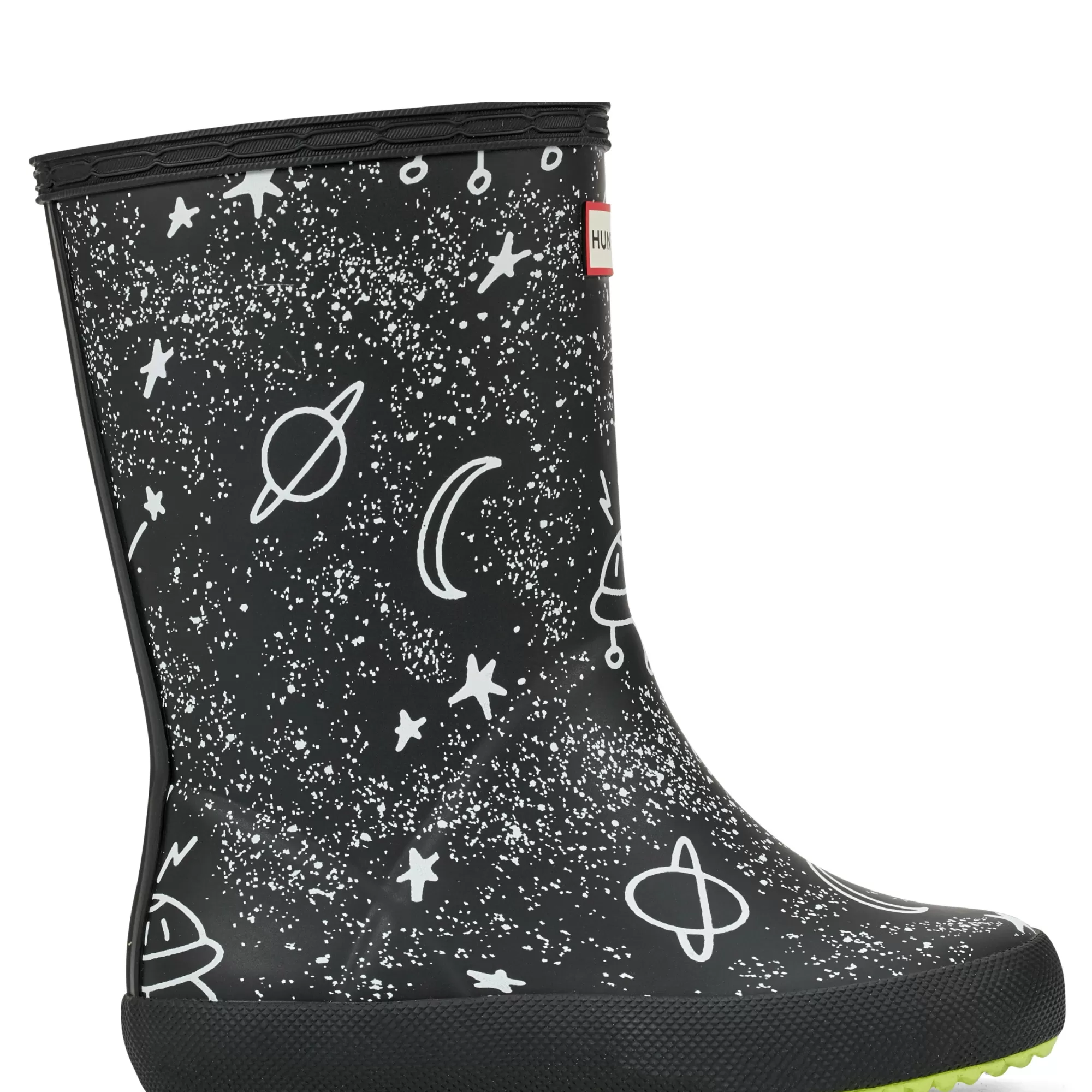 Hunter Kids First Classic Rain Boots Black Hot