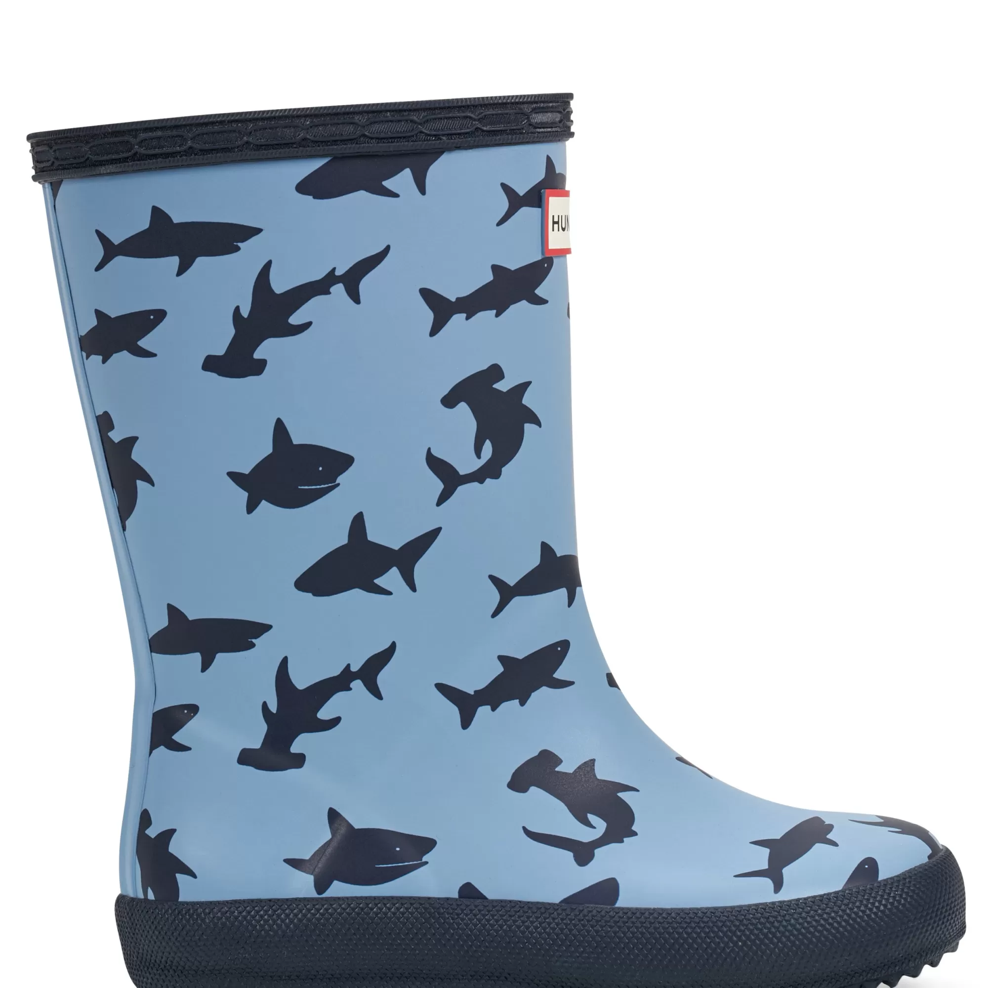 Hunter Kids First Classic Rain Boots MediumBlue Clearance