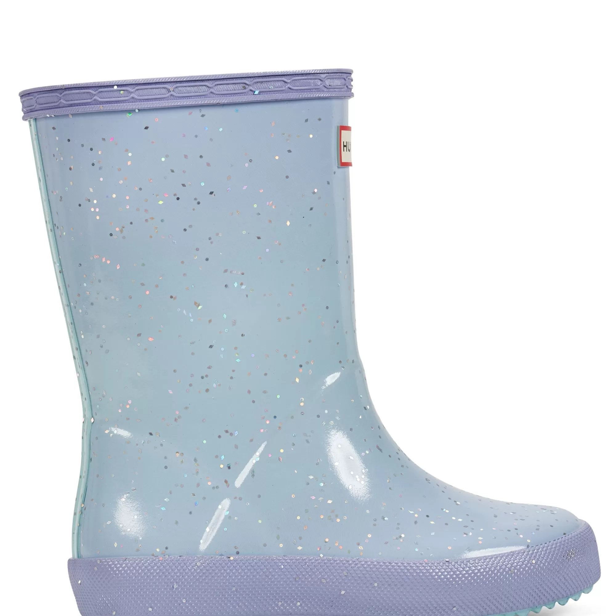 Hunter Kids First Giant Glitter Rain Boots MediumPurple Discount