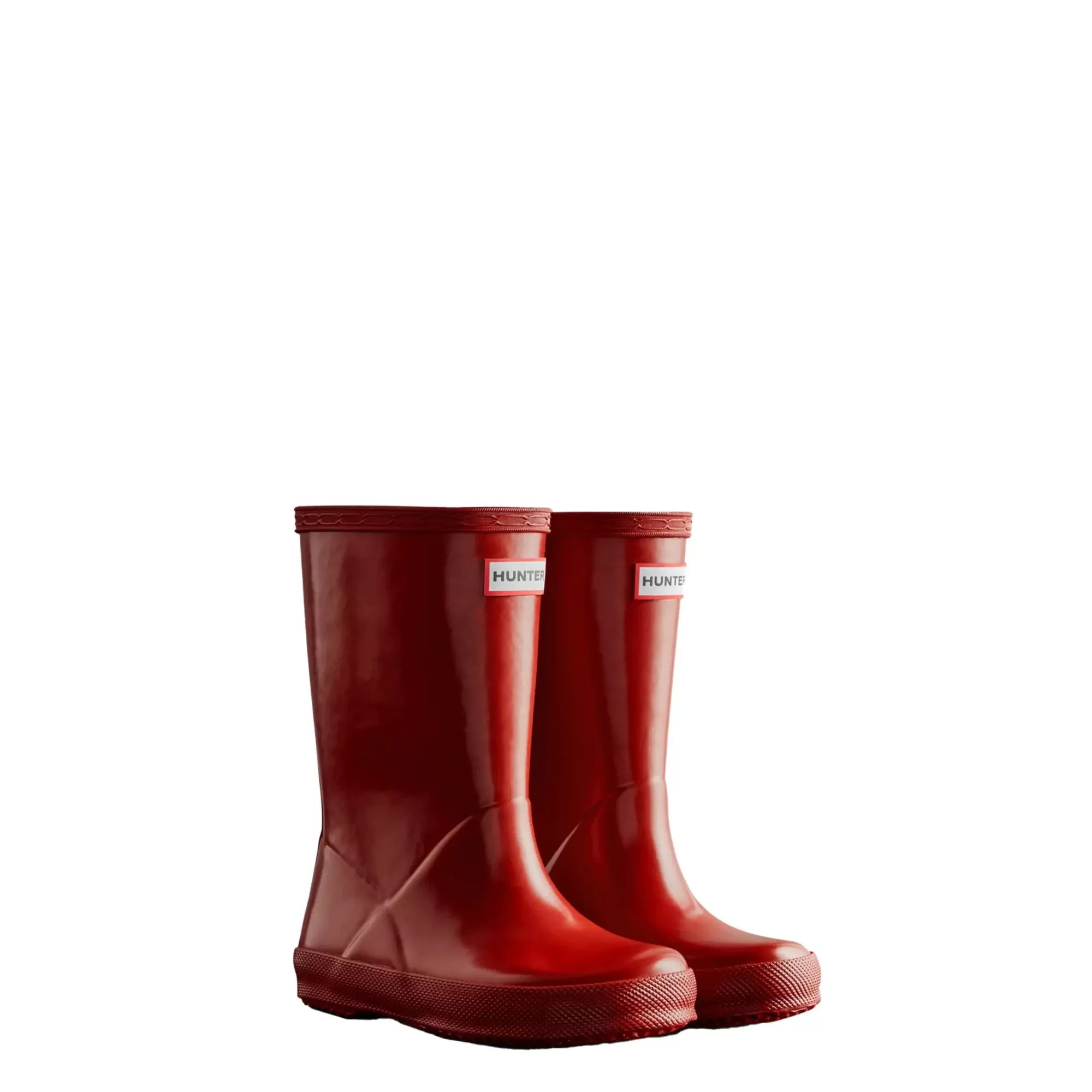 Hunter Kids First Gloss Rain Boots MilitaryRed Shop