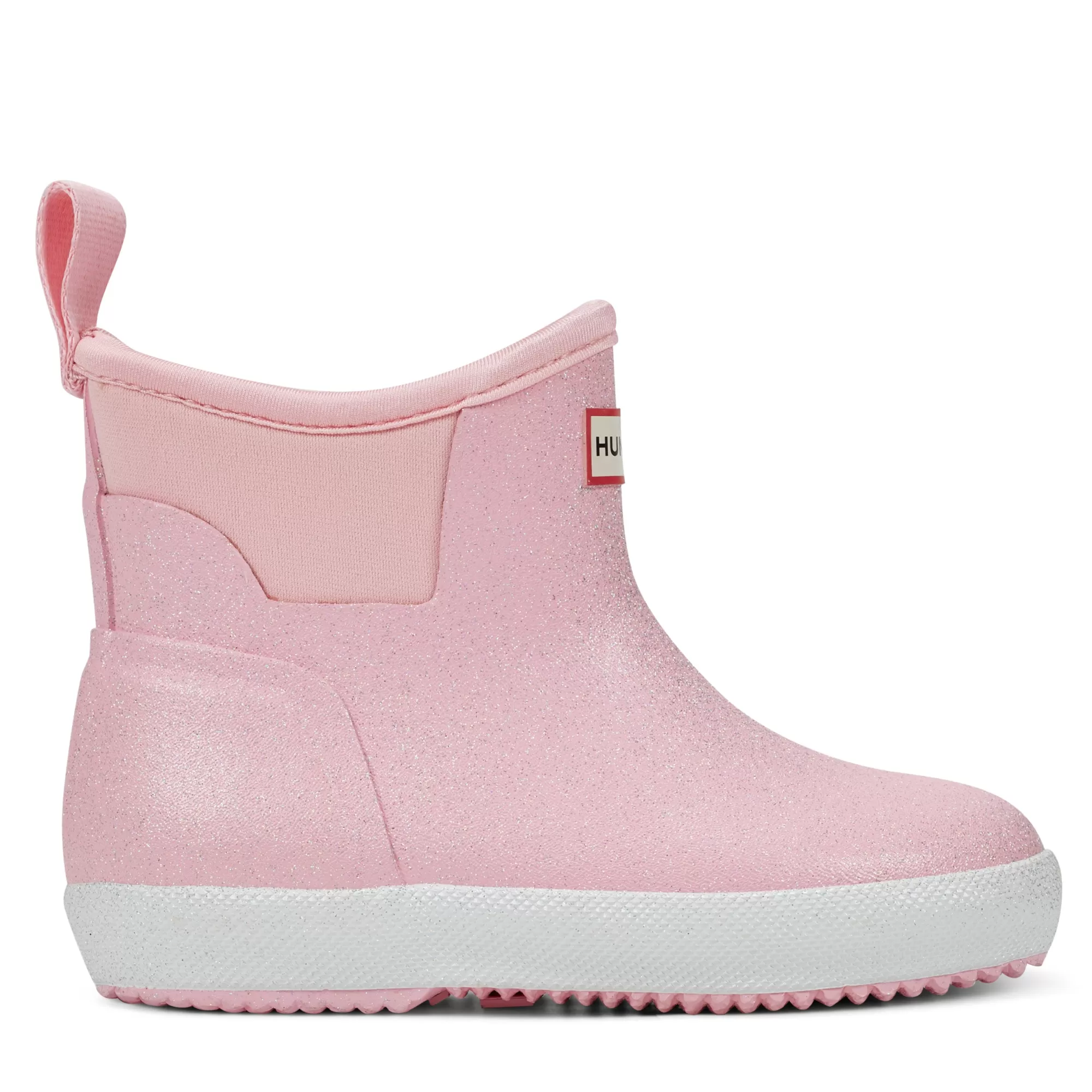 Hunter Little Kids Finley Pull On Waterproof Rain Boots LightPink Sale