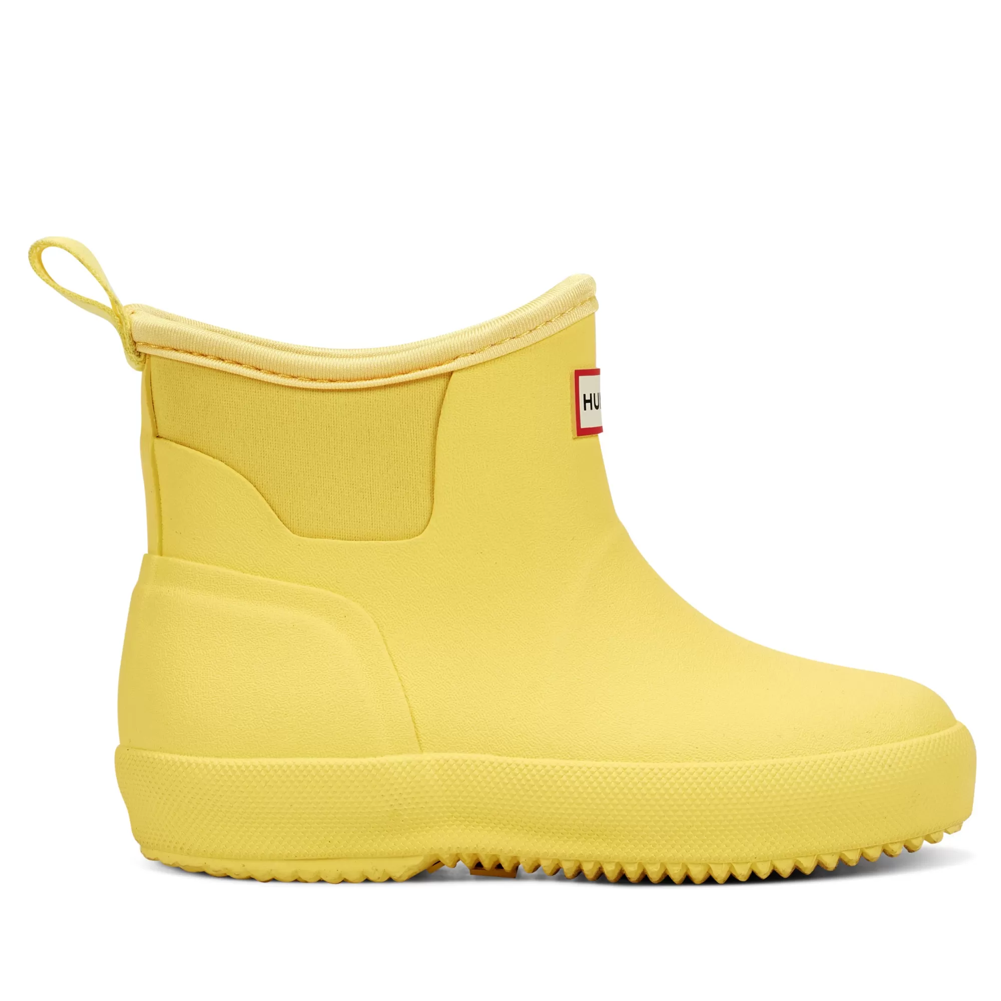 Hunter Little Kids Finley Pull On Waterproof Rain Boots Yellow Discount