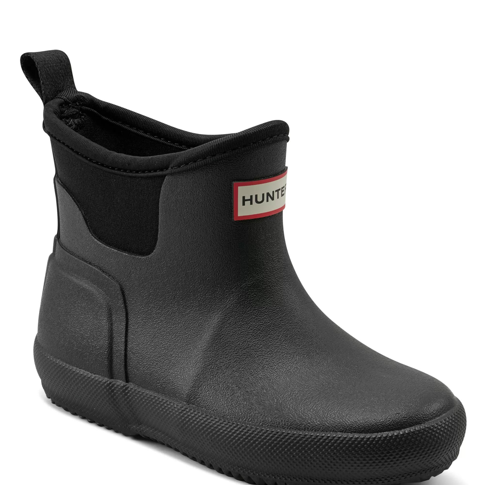 Hunter Little Kids Finley Pull On Waterproof Rain Boots Black Shop