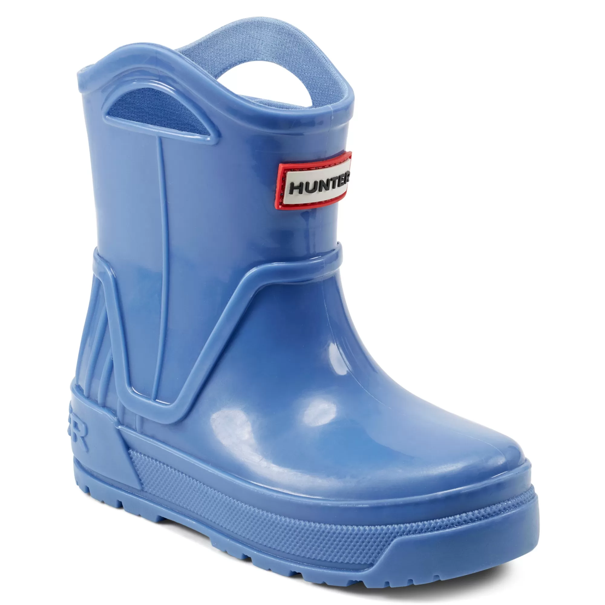 Hunter Little Kids Georgey Waterproof Rain Boots MediumBlue Online