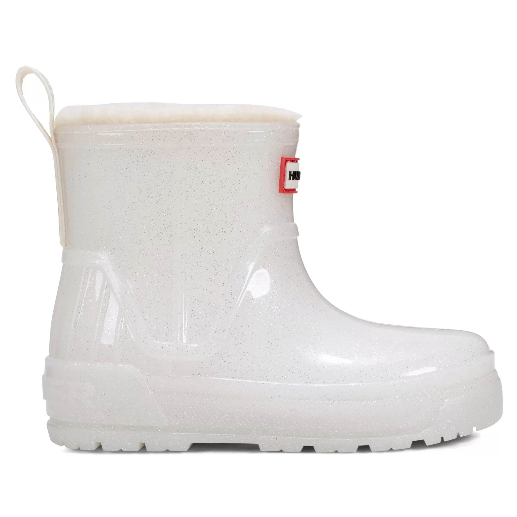 Hunter Little Kids Gracey Insulated Waterproof Rain Boots Ivory Clearance