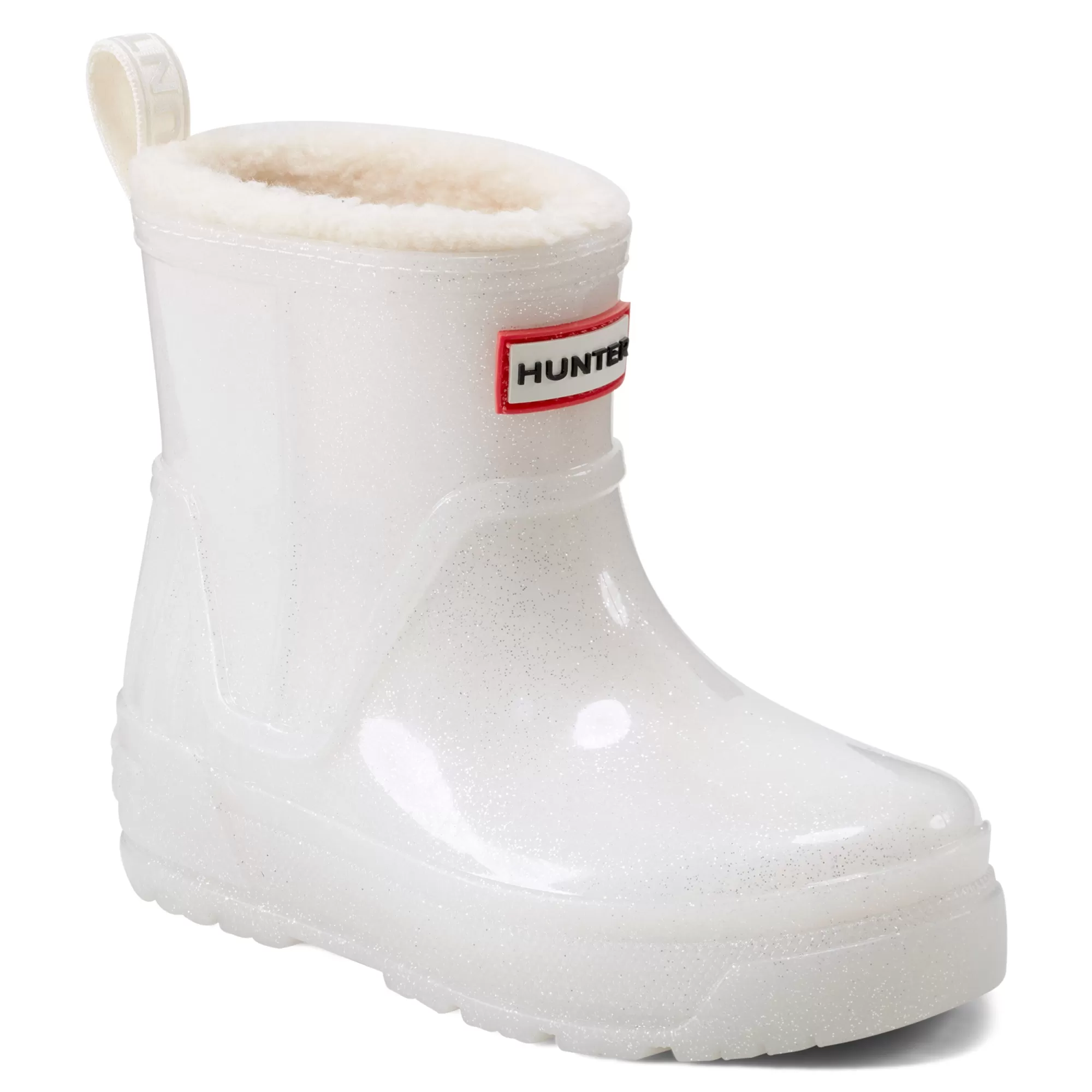 Hunter Little Kids Gracey Insulated Waterproof Rain Boots Ivory Clearance