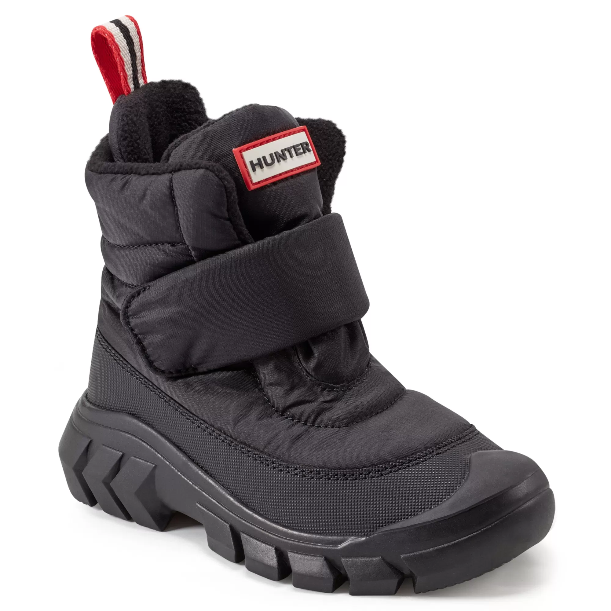 Hunter Little Kids Igloo Lug Sole Insulated Waterproof Snow Boots Black Best