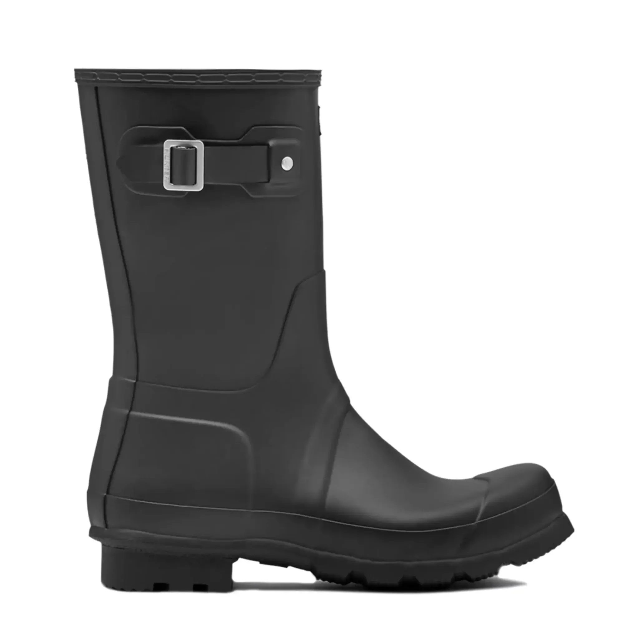 Hunter Men's Original Short Rain Boots Black New