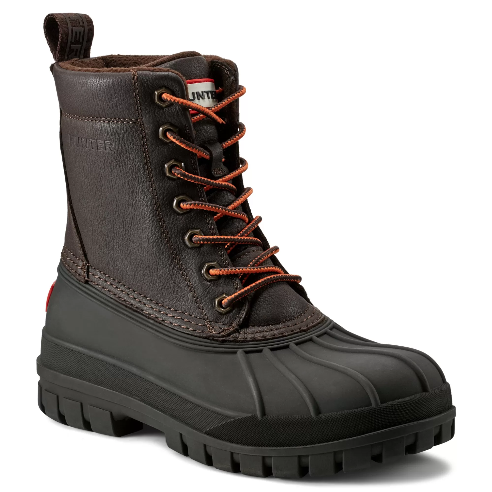 Hunter Men's Southall Insulated Waterproof Duck Boots DarkBrown Store