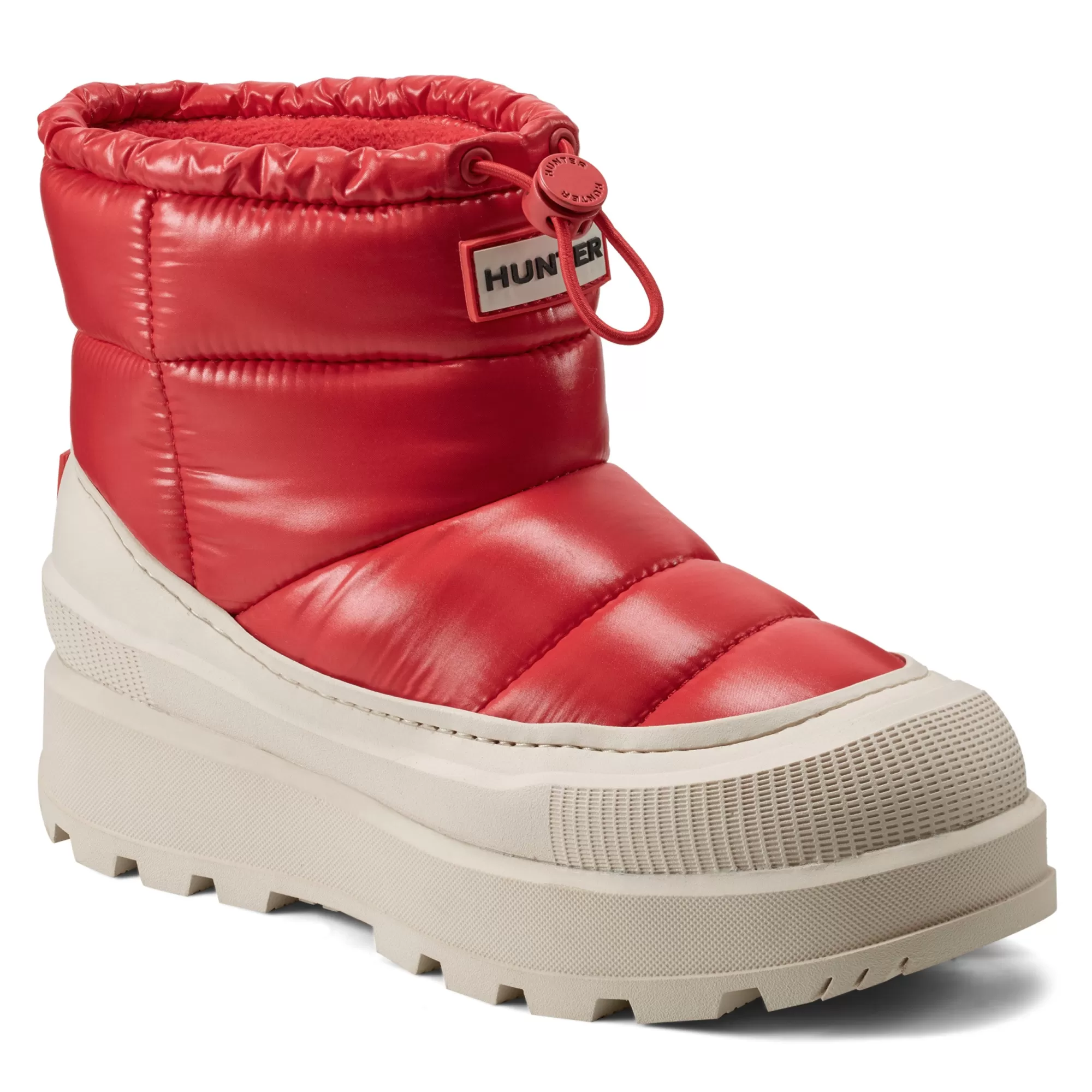 Hunter Women's Amble Waterproof Snow Booties MediumRed Hot