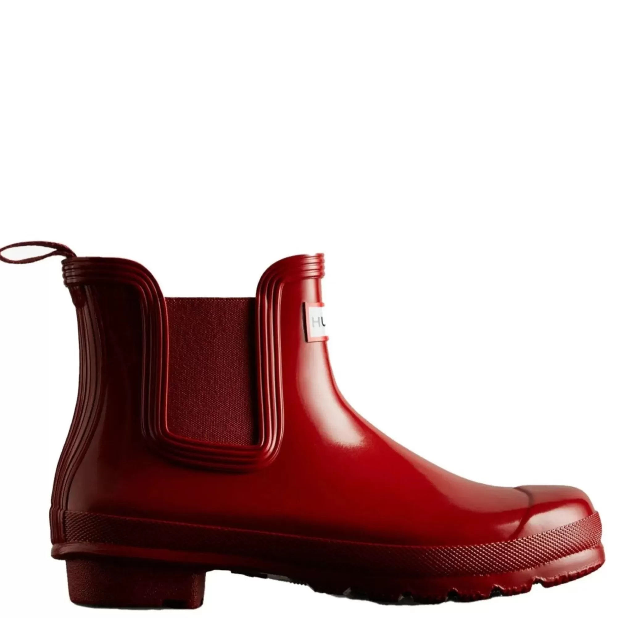 Hunter Women's Original Gloss Chelsea Boots MilitaryRed Store