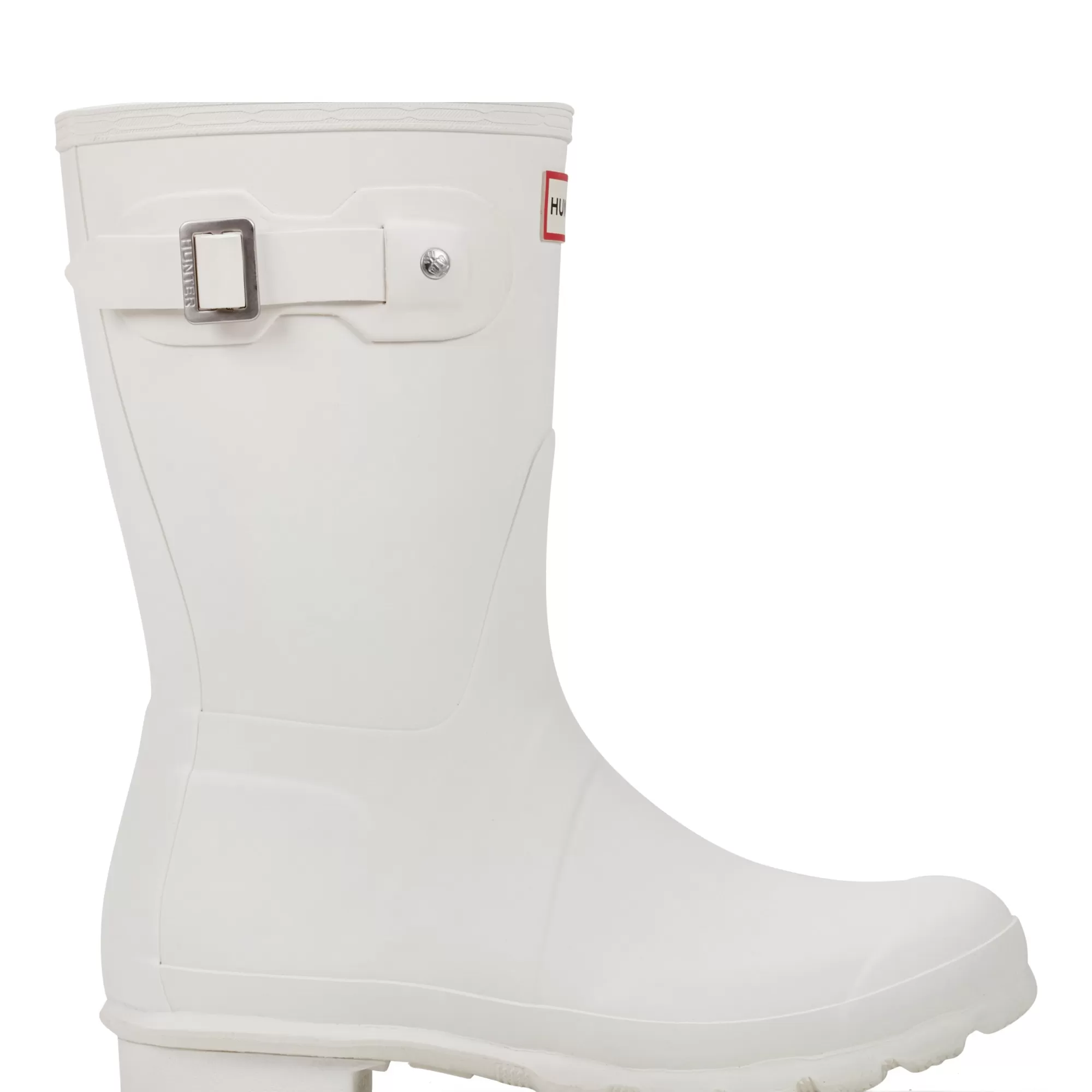 Hunter Women's Original Short Rain Boots Ivory Outlet