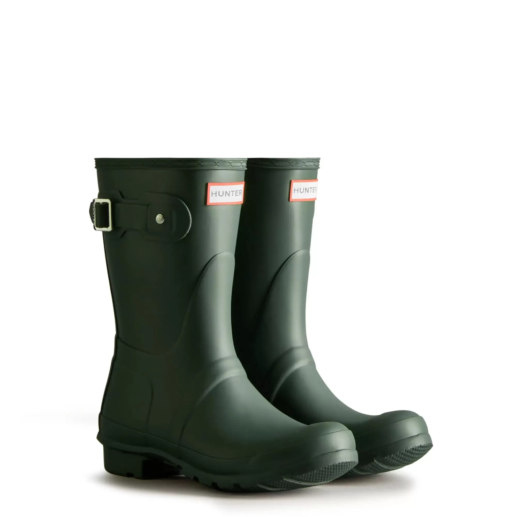 Hunter Women's Original Short Rain Boots HunterGreen Fashion