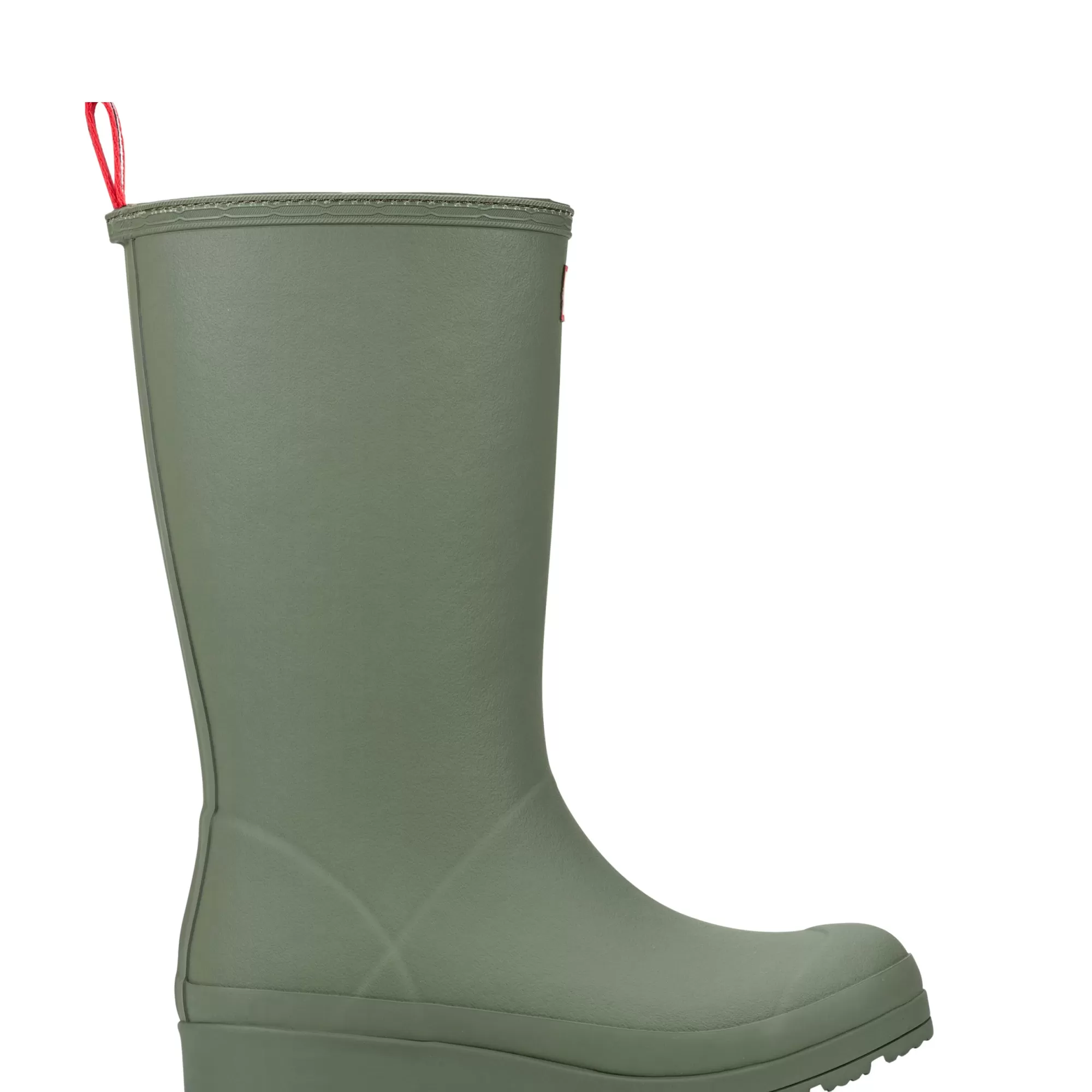 Hunter Women's PLAY™ Insulated Vegan Shearling Tall Rain Boots MediumGreen New