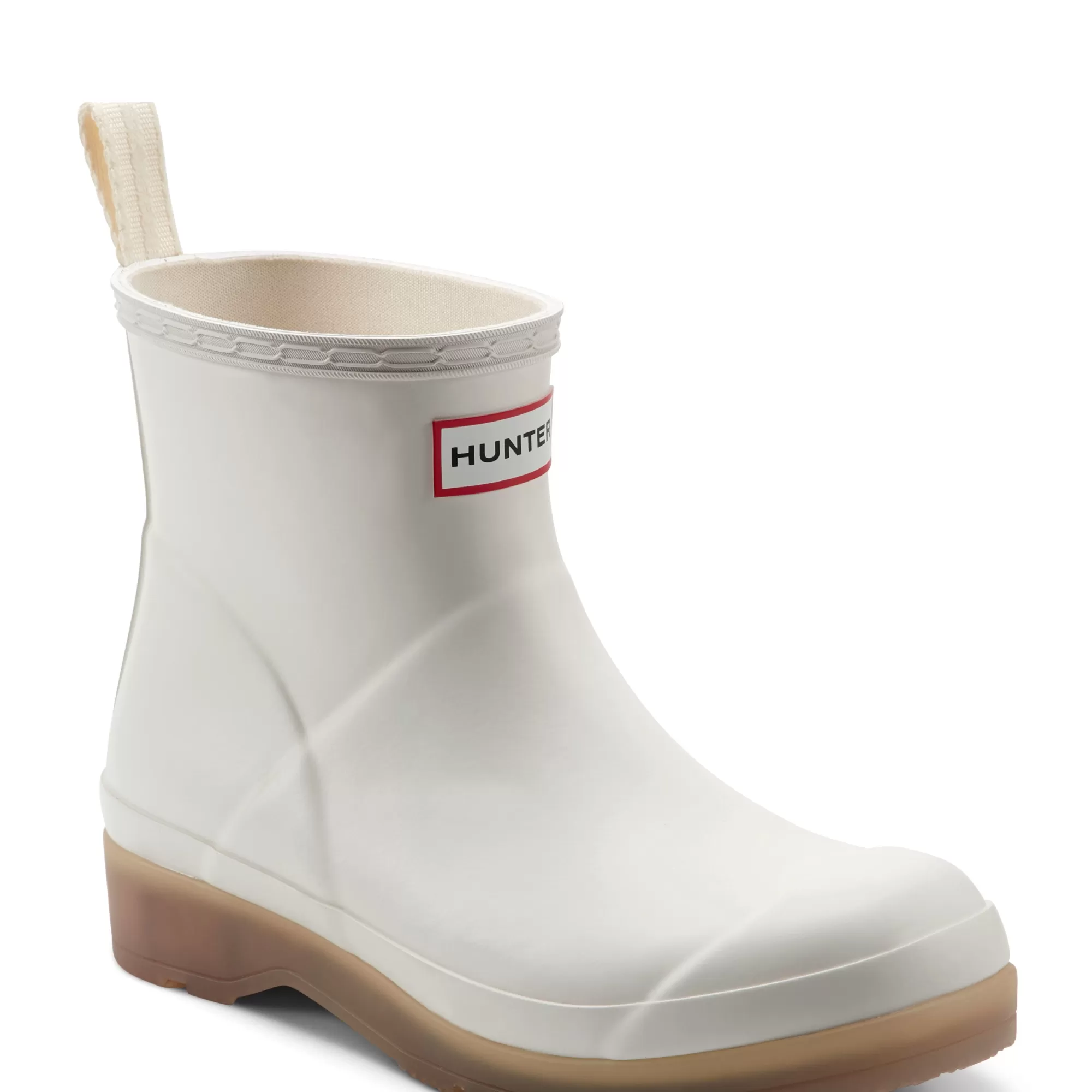 Hunter Women's PLAY™ Short Translucent Sole Rain Boots Ivory Store