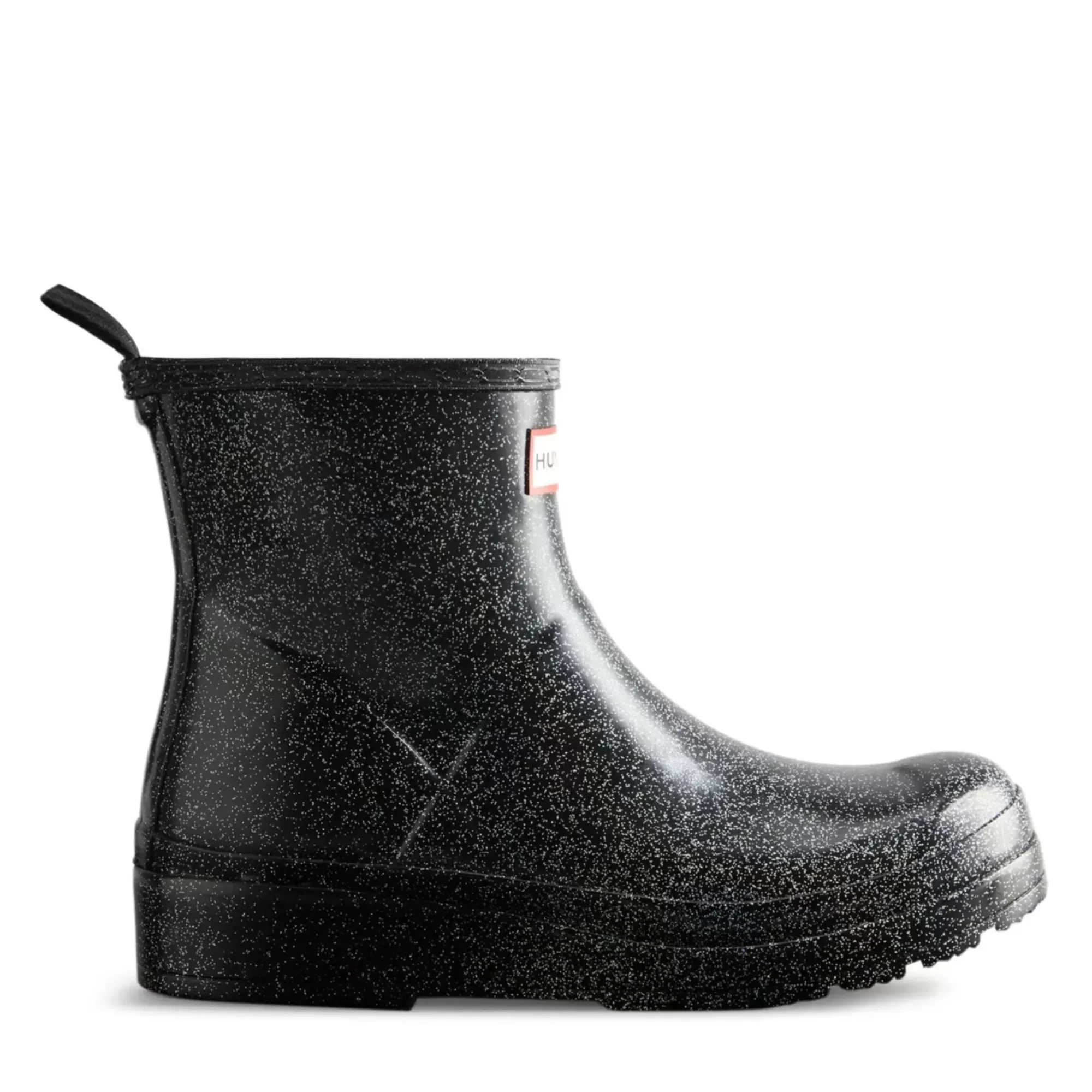 Hunter Women's PLAY™ Starcloud Glitter Short Rain Boots Black Online