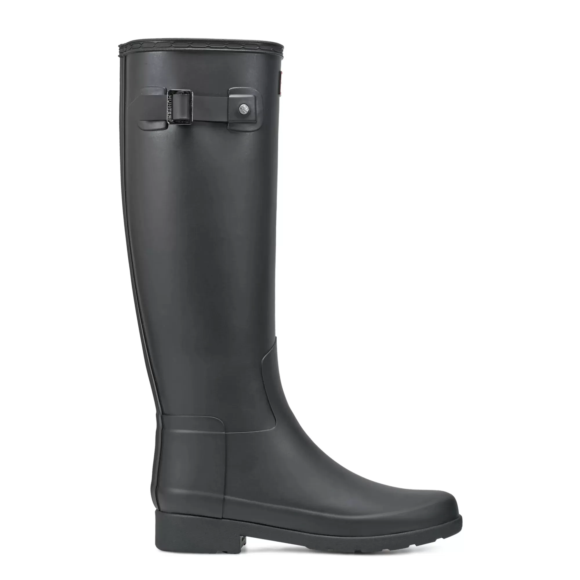 Hunter Women's Refined Slim Fit Rain Boots Black Clearance