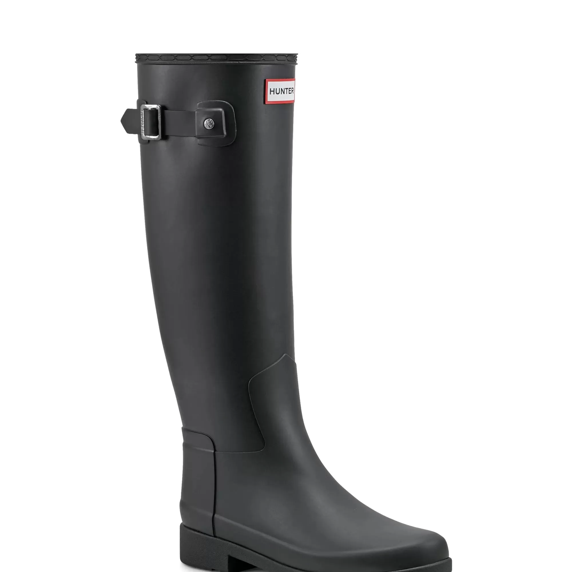 Hunter Women's Refined Slim Fit Rain Boots Black Clearance