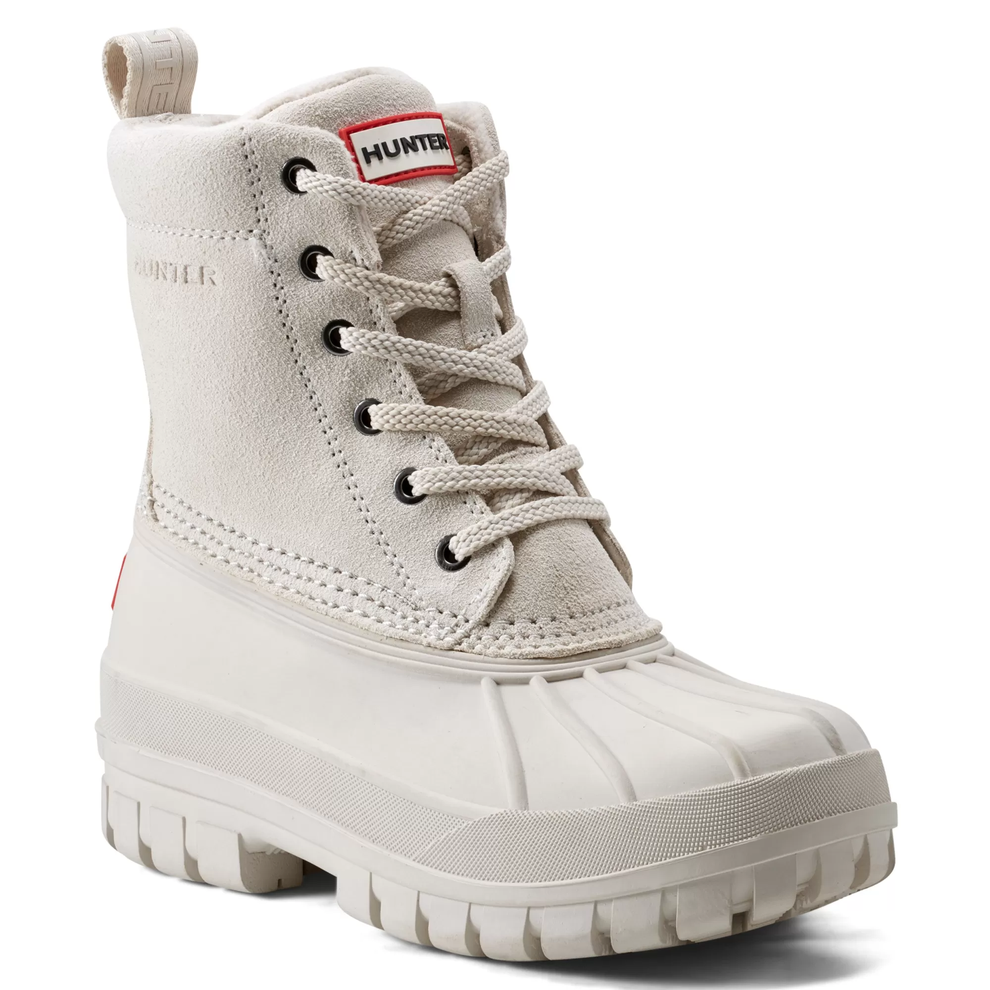 Hunter Women's Sussex Insulated Waterproof Duck Boots Ivory Discount