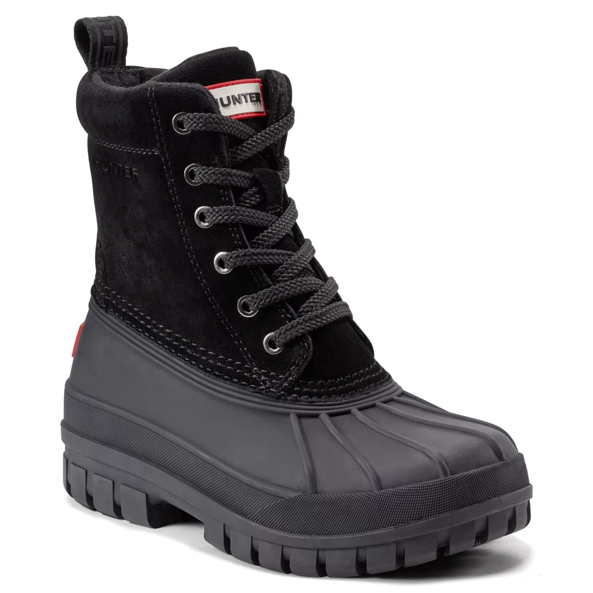 Hunter Women's Sussex Insulated Waterproof Duck Boots Black Best Sale