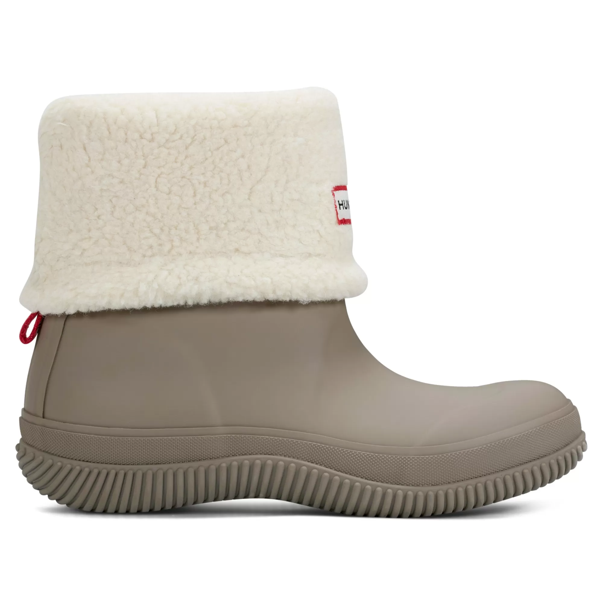 Hunter Women's Thunor Indoor/Outdoor Insulated Roll Top Waterproof Snow Boots MediumNatural Sale