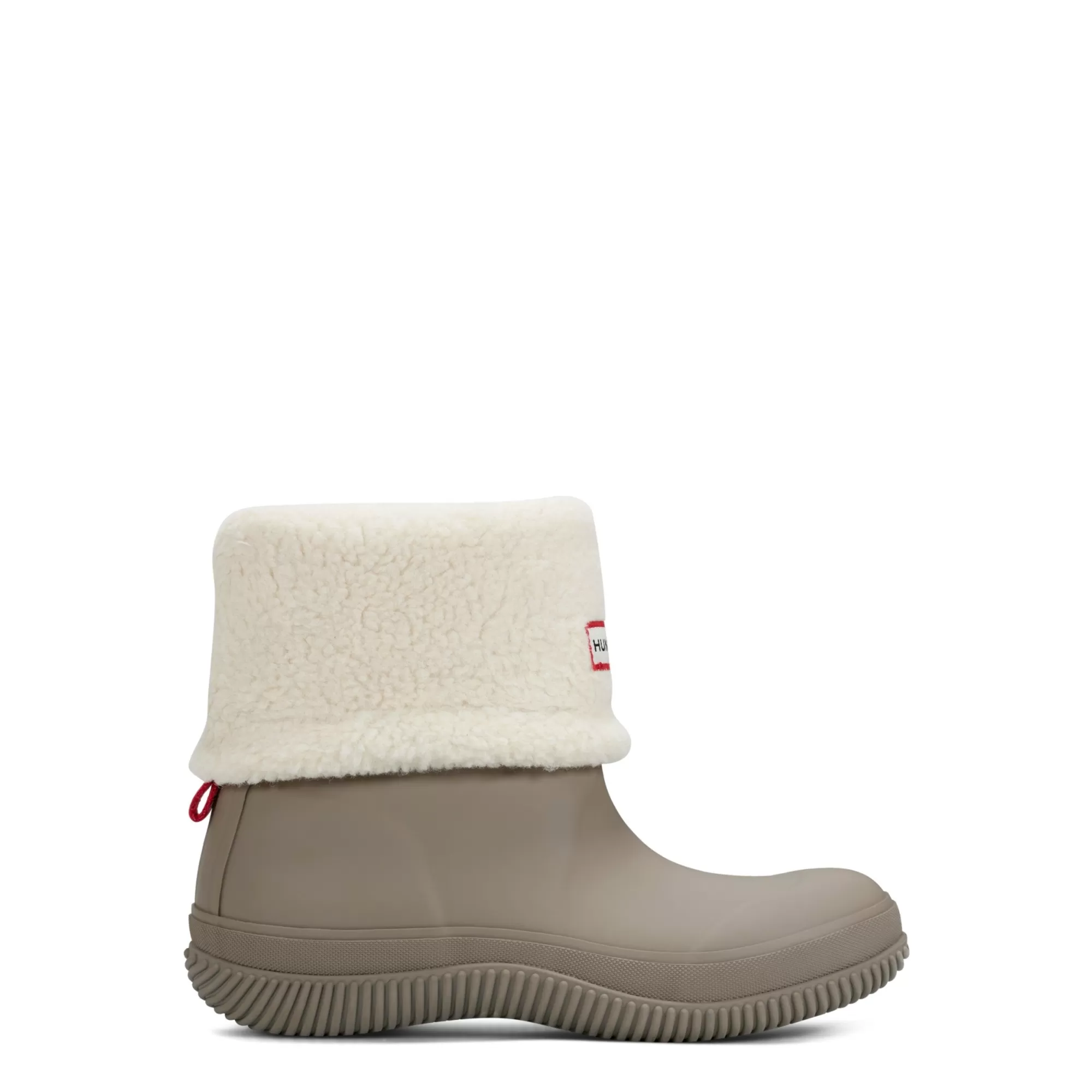 Hunter Women's Thunor Indoor/Outdoor Insulated Roll Top Waterproof Snow Boots MediumNatural Sale